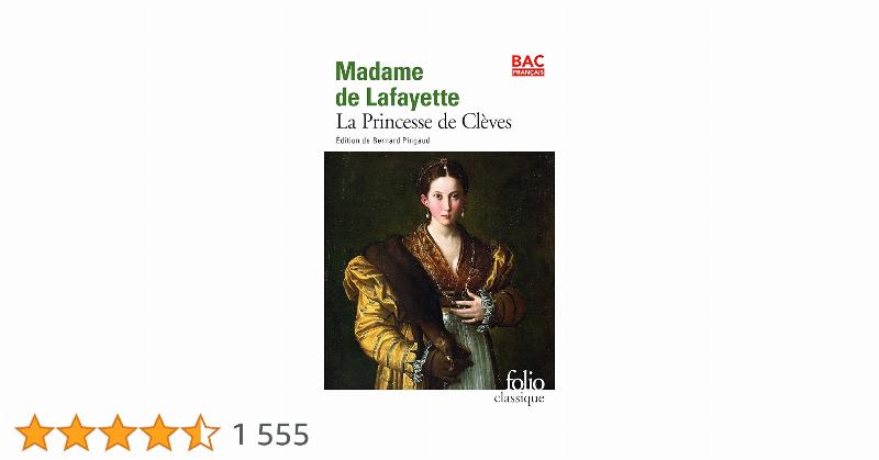 Portrait de Madame de La Fayette, auteure du roman français classique La Princesse de Clèves